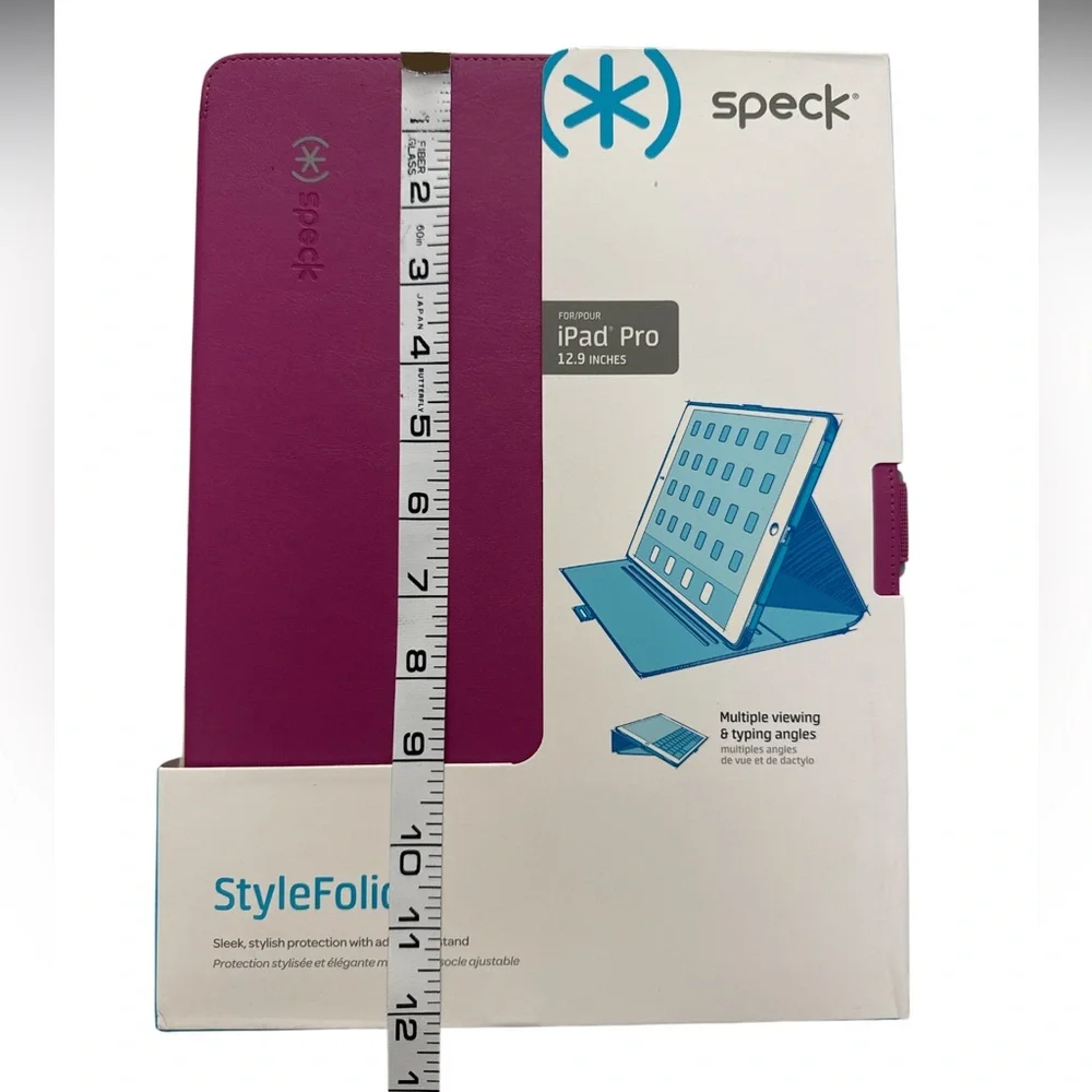 New In Box Speck StyleFolio Magenta Case for iPad Pro 12.9